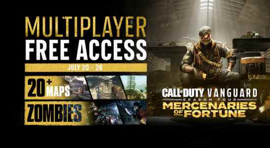 Call of Duty: Vanguard multijoueur et Zombies gratuits pendant une semaine