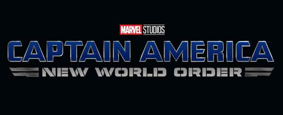 Captain America: Nouvel ordre mondial révélé pour la fin de la phase 5 du MCU