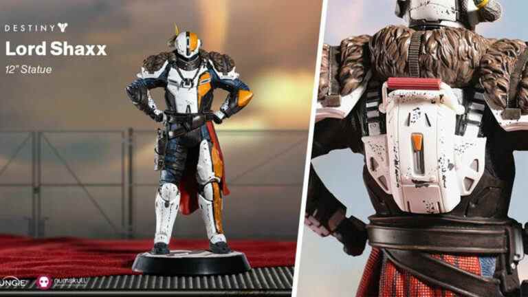 Cette statue de 12" Destiny Lord Shaxx est maintenant disponible en pré-commande
