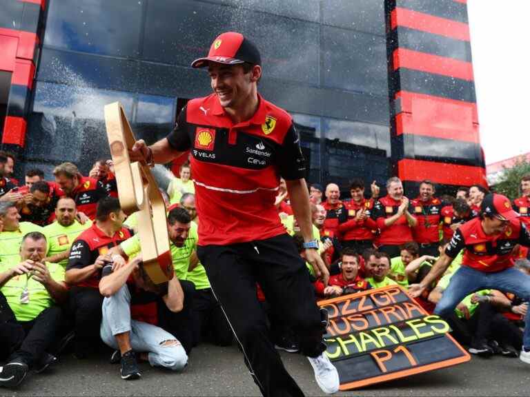 Charles Leclerc de Ferrari remporte le Grand Prix d’Autriche après une frayeur tardive