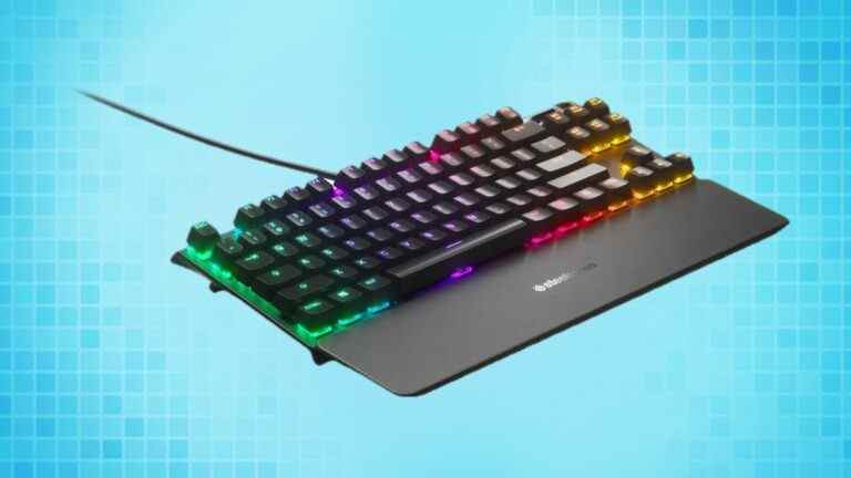 Clavier mécanique SteelSeries Apex 7 TKL au nouveau prix bas de 96 $