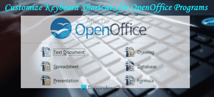 Comment personnaliser les raccourcis clavier dans les programmes OpenOffice