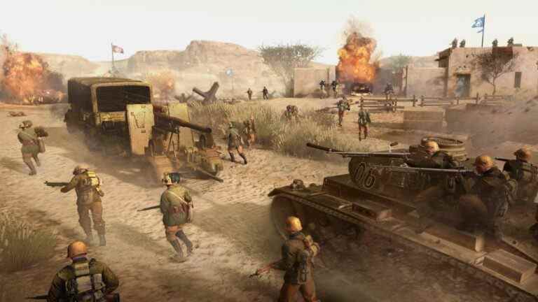 Company Of Heroes 3 obtient une date de sortie en novembre et une opération en Afrique du Nord
