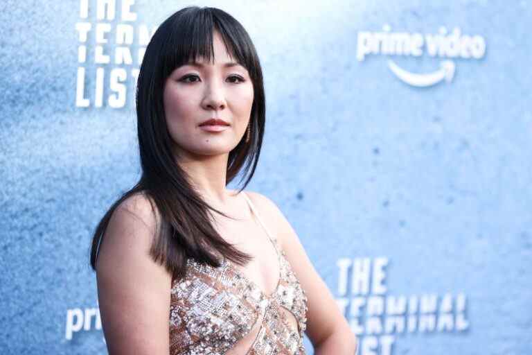 Constance Wu, LOS ANGELES, CALIFORNIA, USA - JUNE 22: American actress Constance Wu wearing Falguni Shane Peacock arrives at the Los Angeles Premiere Of Amazon Prime Video's 'The Terminal List' Season 1 held at the Directors Guild of America Theater Complex on June 22, 2022 in Los Angeles, California, United States. (Photo by Xavier Collin/Image Press Agency/Sipa USA)(Sipa via AP Images)