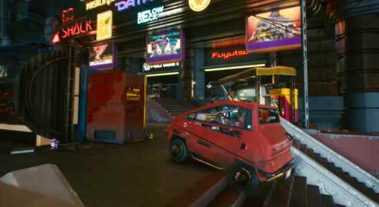 Cyberpunk 2077 nous emmène dans un essai routier très mode