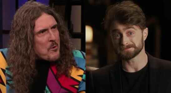 Weird Al Yankovic and Daniel Radcliffe