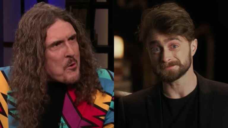 Weird Al Yankovic and Daniel Radcliffe