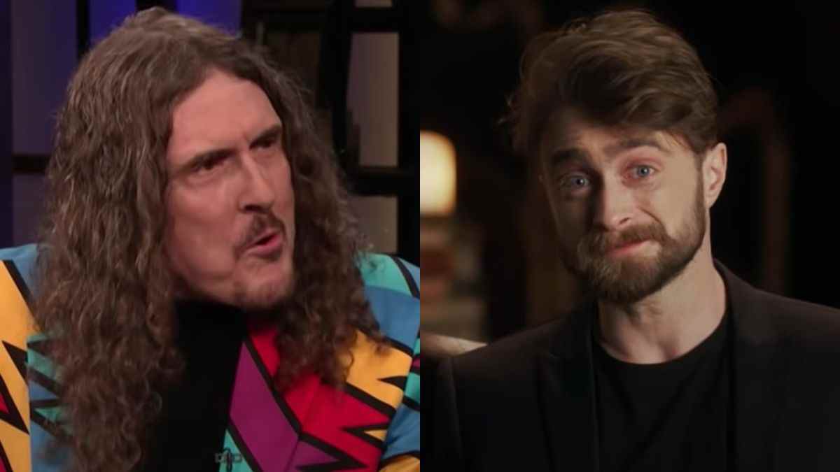 Weird Al Yankovic and Daniel Radcliffe