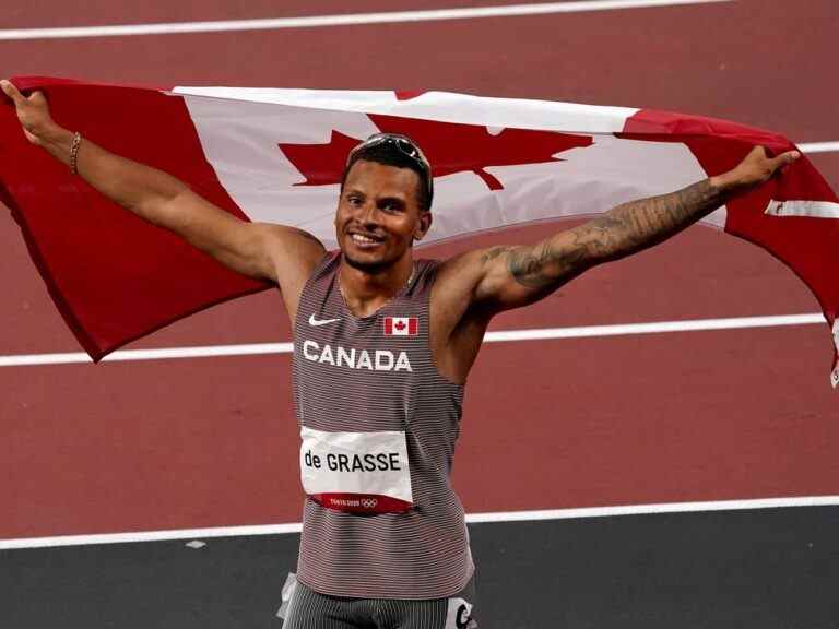 De Grasse espère qu’il sera de retour en pleine forme aux championnats du monde post-COVID