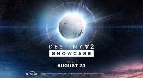 Destiny 2 Showcase prévu pour le 23 août