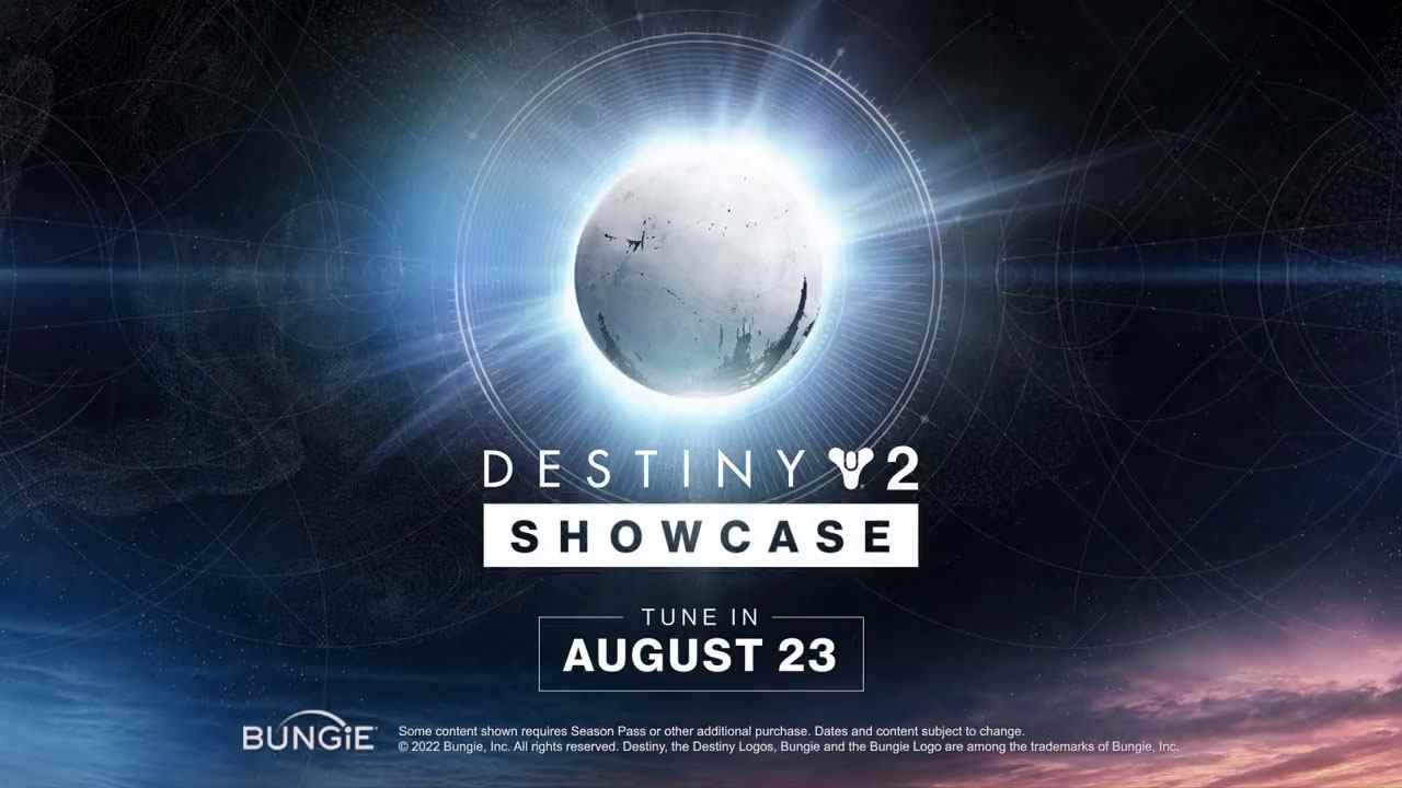 Destiny 2 Showcase prévu pour le 23 août    
