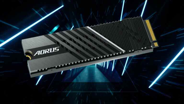 Économisez 43 % sur ce SSD NVMe de 1 To de Gigabyte Aorus
