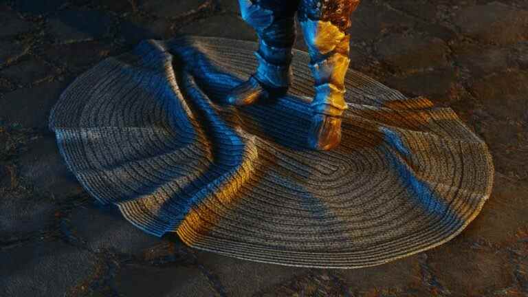 Enfin, Skyrim a une physique de tapis réaliste, avec des trébuchements !
