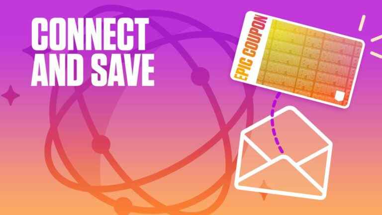 Epic vous donnera un coupon de 10 $ si vous les laissez vous envoyer un e-mail