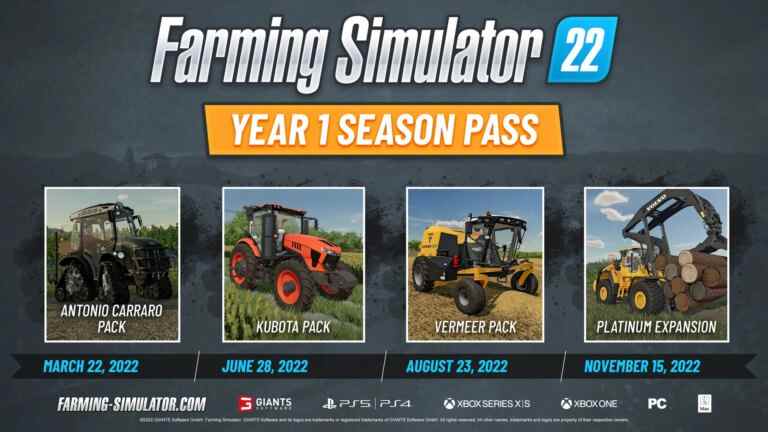 Farming Simulator 22 nouvelles cartes, packs et plus dévoilés à Farmcon