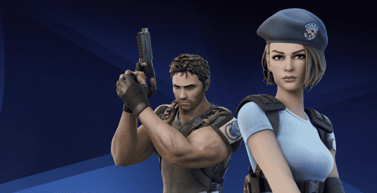 Fortnite accueille Jill Valentine et Chris Redfield de Resident Evil