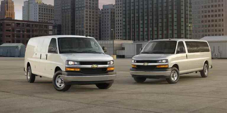 GM remplacera Chevrolet Express et GMC Savana par des véhicules électriques en 2026