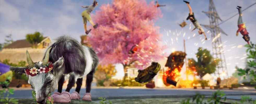 Goat Simulator 3 ragdolls sur PC en novembre