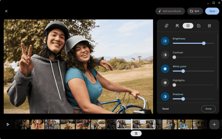 Google Photos pour Chromebooks obtient un éditeur vidéo et un créateur de films