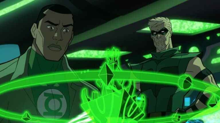 Green Lantern exclusif: Beware My Power Clip montre John Stewart d'Aldis Hodge apprenant à utiliser son anneau de puissance
