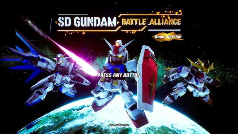 Impressions d’aperçu pratique de SD Gundam Battle Alliance