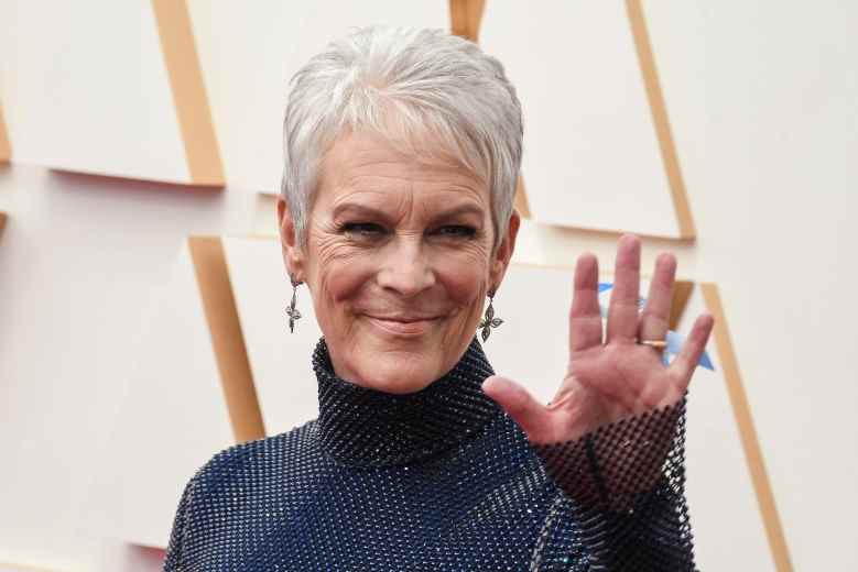 Jamie Lee Curtis walking on the red carpet at the 94th Academy Awards held at the Dolby Theatre in Hollywood, CA on March 27, 2022. (Photo by Sthanlee B. Mirador/Sipa USA)(Sipa via AP Images)