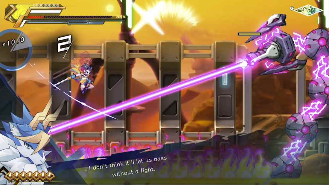 Jeu Azure Striker Gunvolt 3
