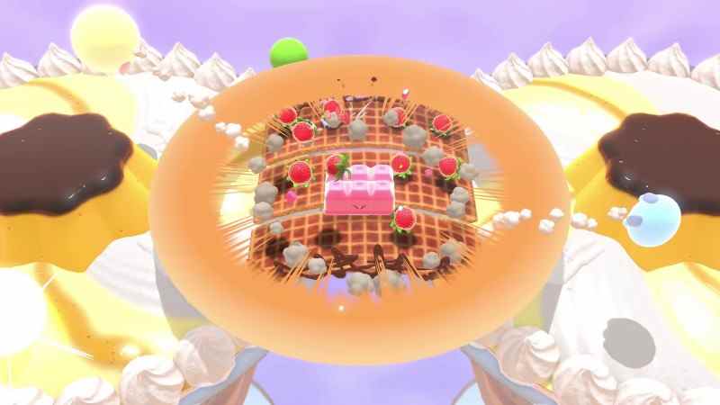 Kirby's Dream Buffet est une course multijoueur appétissante dévorante de nourriture
