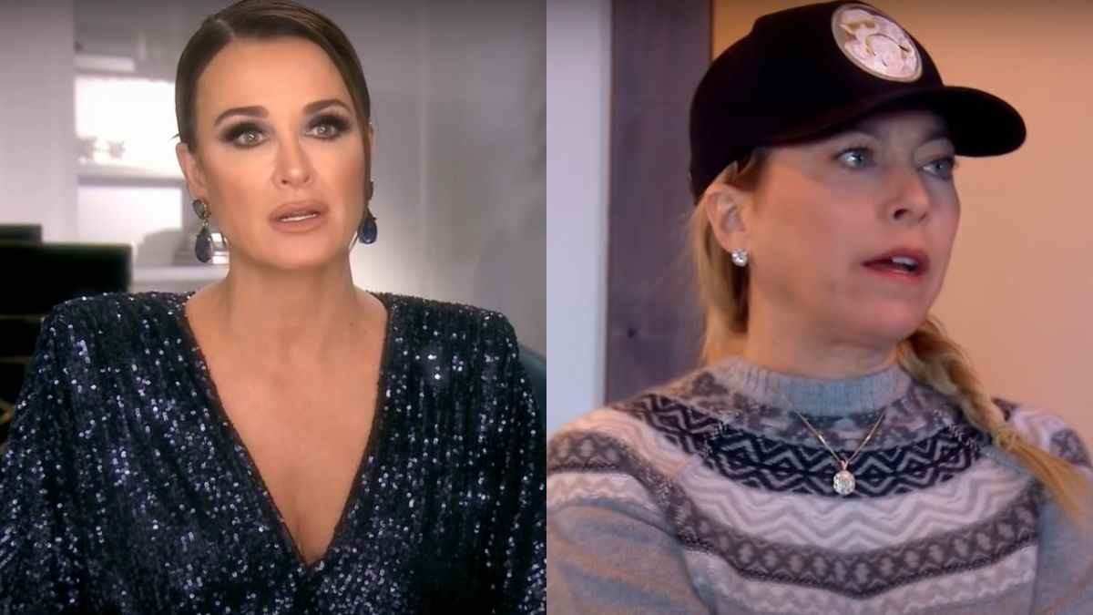 Kyle Richards explique son côté après que les images de Real Housewives of Beverly Hills montrent qu'elle nie les fausses couches de Sutton Stracke
