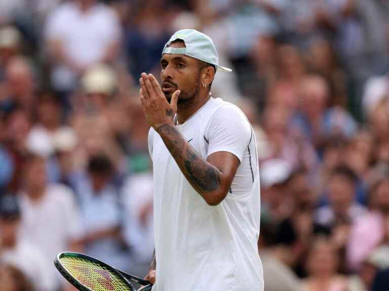 Kyrgios en demi-finale de Wimbledon après avoir maîtrisé Garin