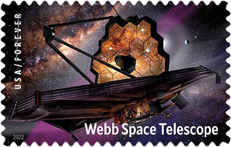 L’USPS commencera à vendre des timbres du télescope spatial James Webb le 8 août