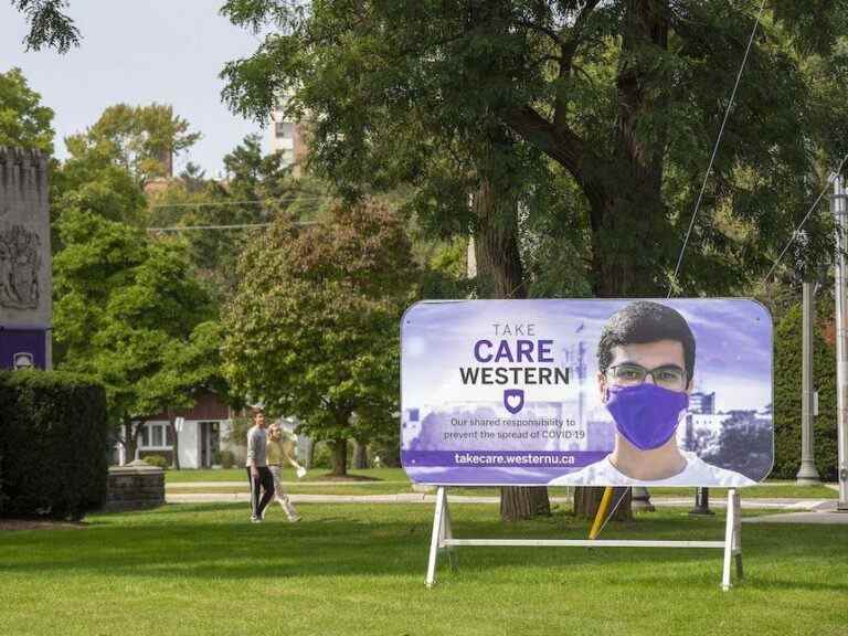 L’Université Western de l’Ontario a rejeté des dizaines d’étudiants sur les violations de la politique de vaccination COVID