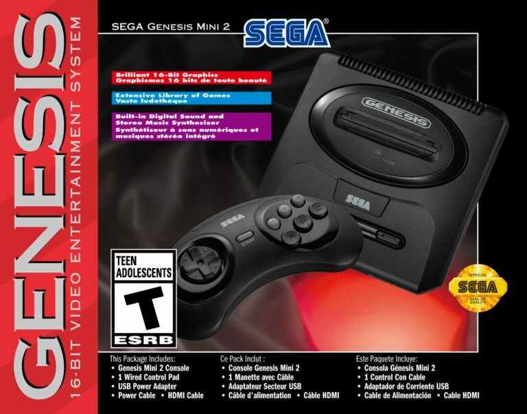 Le stock de Sega Genesis Mini 2 sera extrêmement limité aux États-Unis