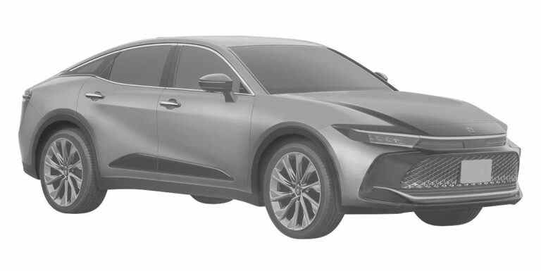 La Toyota Crown 2023, une berline de type VUS, fera ses débuts le 15 juillet