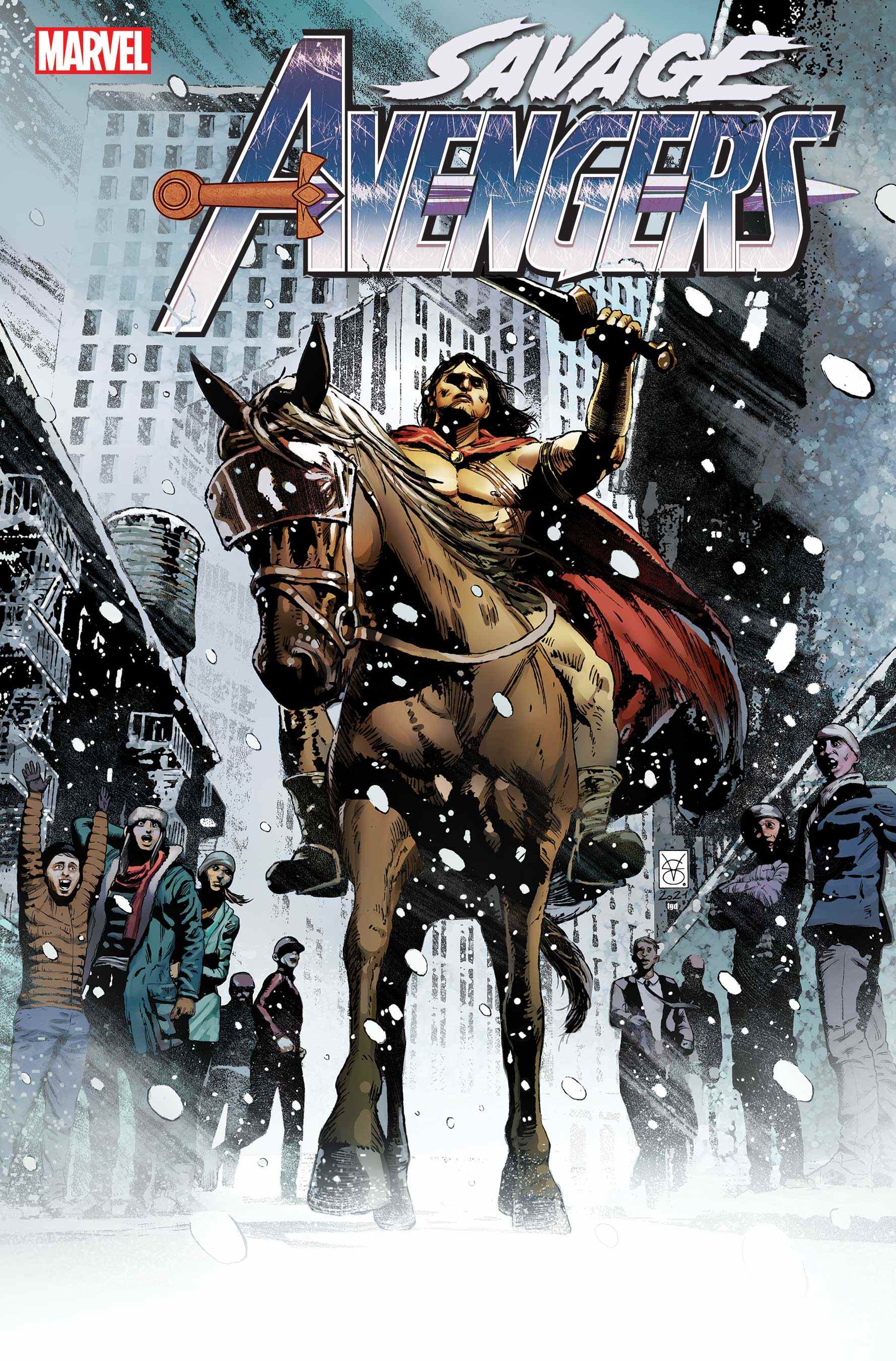 Couverture de Savage Avengers #28