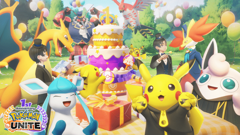 La célébration du premier anniversaire de Pokemon Unite commence bientôt avec six nouveaux Pokémon, le mode PvE
