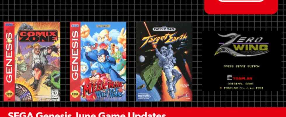 La dernière mise à jour Mega Drive / Genesis de Switch Online ajoute Mega Man: The Wily Wars