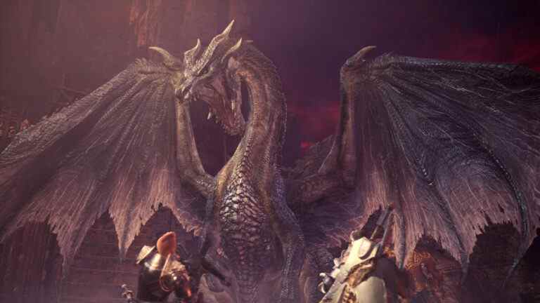 La dernière mise à jour de Monster Hunter World: Iceborne ajoutera un gros dragon, Fatalis

