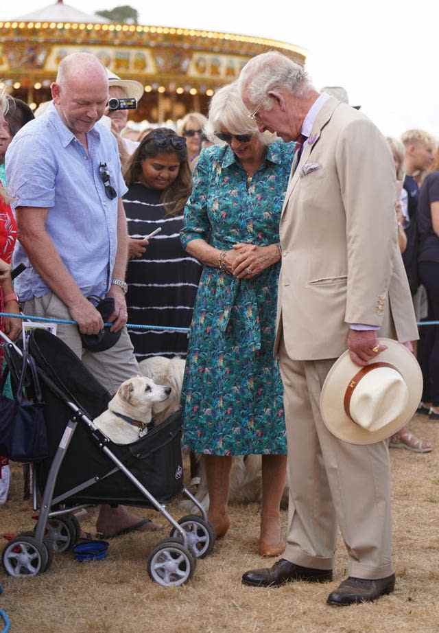 Visite royale au Sandringham Flower Show