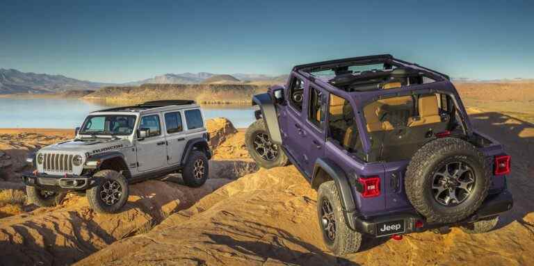 La nouvelle couleur du Jeep Wrangler 2023 ressemble à une référence Prince