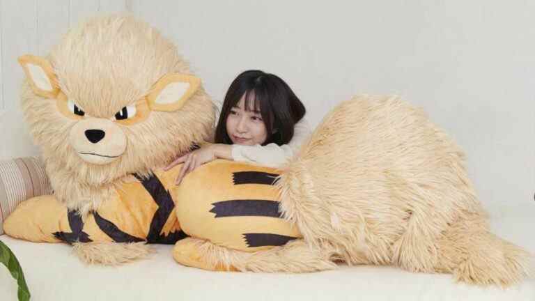 La peluche Arcanine massive de la taille d’un grand danois peut maintenant être précommandée