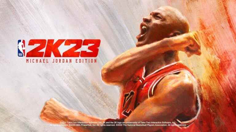 La star de la couverture de NBA 2K23 est Michael Jordan