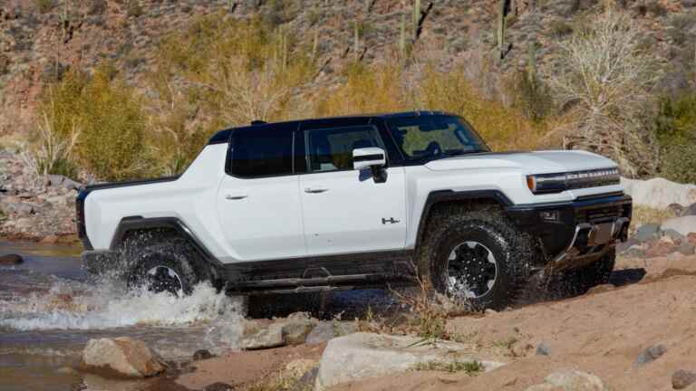 L’armée américaine boucle la boucle et achète un GMC Hummer pour des expériences