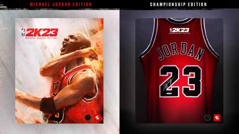 L’athlète de couverture de NBA 2K23 Championship Edition est Michael Jordan, nouvelle bande-annonce et date de sortie révélées