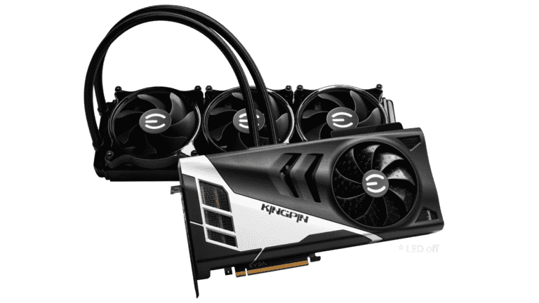 Le Kingpin RTX 3090 Ti est mis en vente avec un bloc d'alimentation de 1600 W fourni
