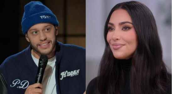 Pete Davidson Netflix special and Kim Kardashian on The Kardashians.