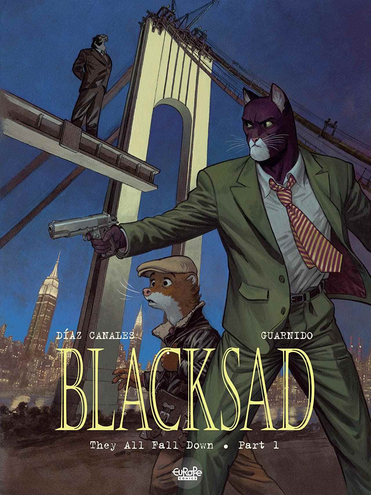 Couverture de Blacksad : Ils tombent tous, partie 1