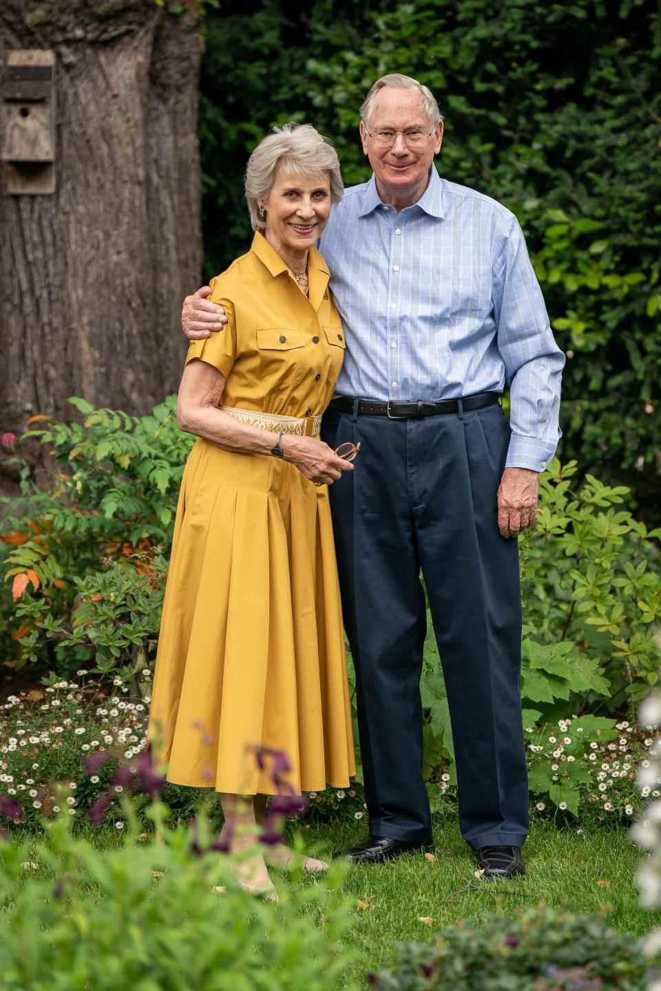 Le duc et la duchesse de Gloucester dans leur portrait d'anniversaire d'or