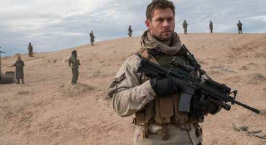 Chris Hemsworth in 12 Strong