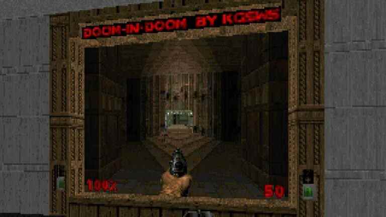 Le hacker Doom fait fonctionner Doom dans Doom
